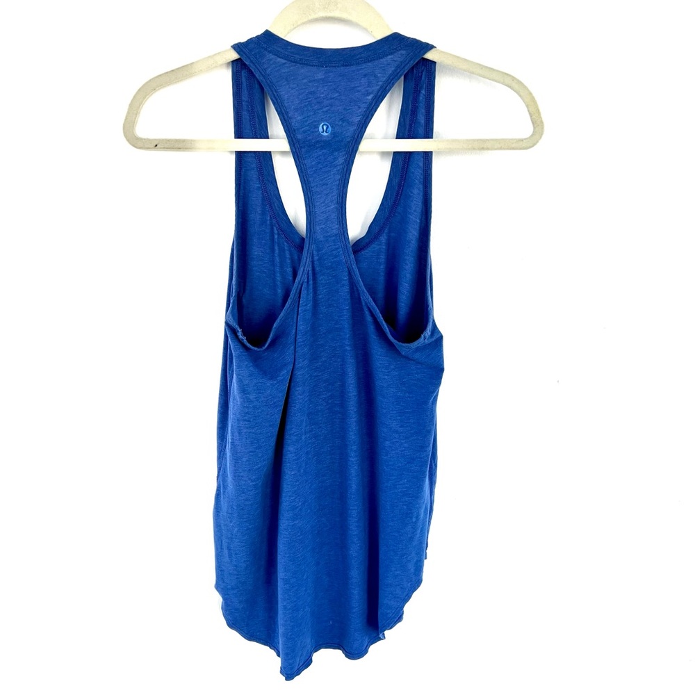 Lululemon blue tank top
